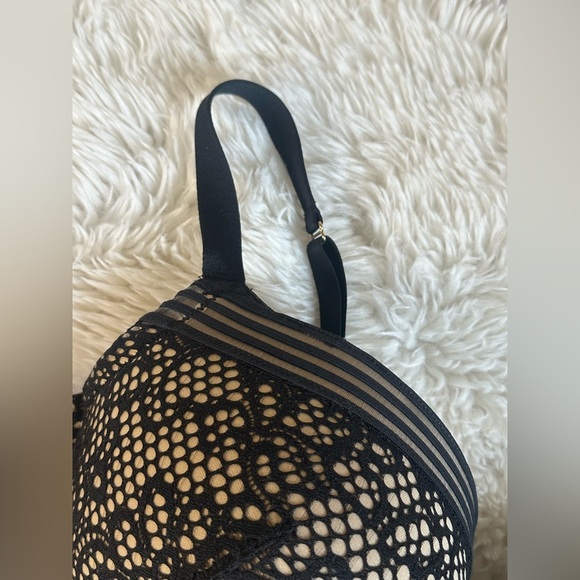 Lane Bryant Cacique woman’s Lace Zip Front Longline Boost Balconette Bra  46 C - Picture 8 of 10